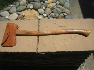 Vintage Powr - Kraft 84 - 3718,  2 1/4 Pound Axe With Cover