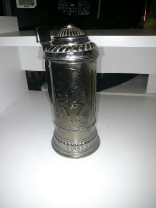 Silver Antique Syrup Dispenser