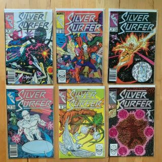 Silver Surfer Volume 3 1 - 30.  30 Comic look.  Full Run.  1987. 3
