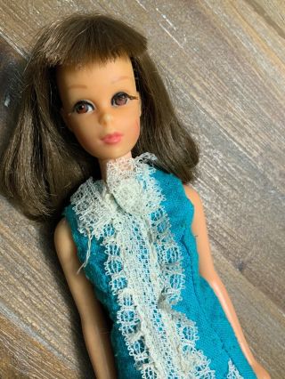 Vintage Francie Doll - Bend Leg - Brunette Hair - Pretty Flip