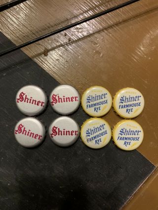 8 Shiner Premium And Farmhouse Rye Bottle Cap.  Standard