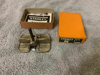 Vintage Stanley 271 Small Woodworking Router Plane Made In England