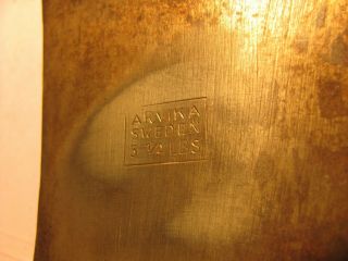 Vintage ARVIKA double - bit axe head; made in SWEDEN; 3 1/2 pounds 3
