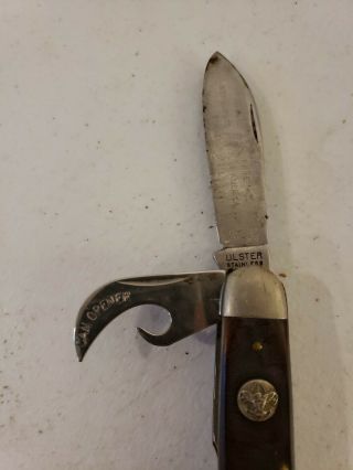 Vintage ULSTER USA Boy Scouts of America official BSA SCOUT knife 2