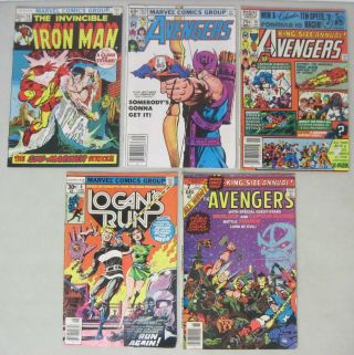 Avengers 223 Avengers Annual 7 & 10 Logan 