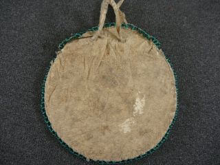 Vintage Antique Native American Indian beaded purse bag pouch Arrow head design 2