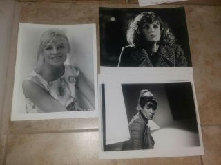 3 Vintage 8 X 10 Photos Of Movie Actress Julie Christie Ds9340