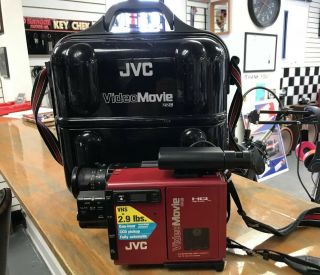 Vintage Jvc Video Movie Camcorder Vf - V7u Back To The Future Marty Mcfly