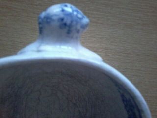 Antique? Chinese? Porcelain Blue & White Dish/ Tureen 2