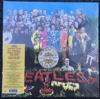 The Beatles - Sgt Pepper,  50th Anniversary - 2 Lp - Rare Vinyl Album - Oop