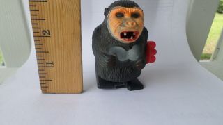 Vintage Wind - Up Mechanical Plastic King Kong Gorilla 3