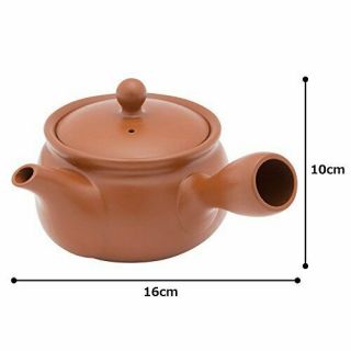 teapot Kyusu ceramic Strainer Tokoname Pottery Tea Pot 360ml AM - T098 3