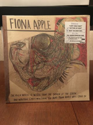 Fiona Apple Idler Wheel Lp Vinyl First Press Tori Amos Tidal