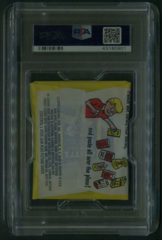 1967 Topps Wacky Packages Wax Pack PSA 7 (NM) 2