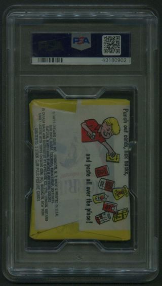 1967 Topps Wacky Packages Wax Pack PSA 8 (NM - MT) 2