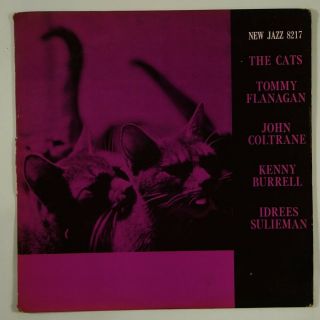 Tommy Flanagan " The Cats " Jazz Lp Jazz 8217 Mono