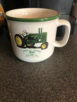 John Deere Tractor Model A Coffee Mug Large Cup Ceramic Modern Farmhouse