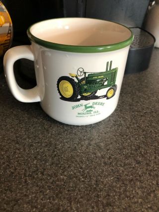 John Deere Tractor Model A Coffee Mug Large Cup Ceramic Modern Farmhouse 3