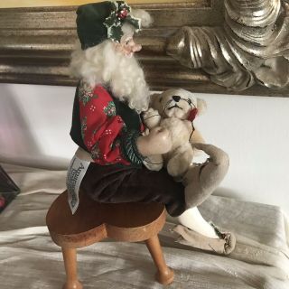Lynn West vintage Santa helper elf - 1992 - - 2