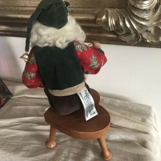 Lynn West vintage Santa helper elf - 1992 - - 3