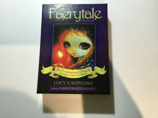 The Faery Tale Oracle: Oracle Cards & Book Set By Lucy Cavendish Paperback