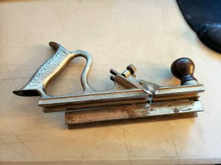 Ll Vintage Stanley Tongue & Groove No.  48 Wood Plane Tool.