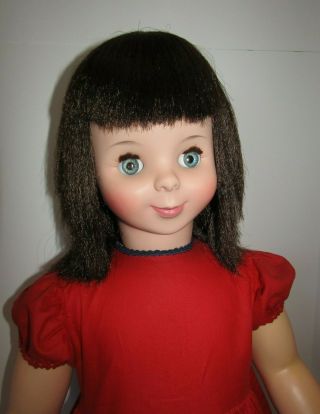 Vintage Doll Ideal Playpal American Character Betsy Mccall Long Lashes 35” 1959