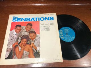 The Sensations - Let Me In / Music,  Music,  Music - Vg Vinyl Lp Record
