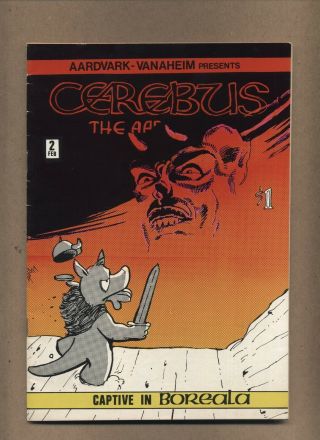 Cerebus The Aardvark 2  Dave Sim Vanaheim Press 1978 Signed (c 25689)