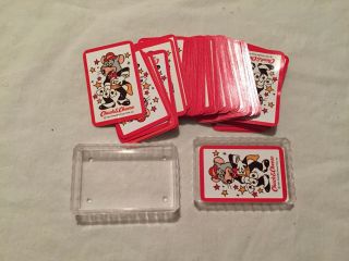 Vintage 1991 Showbiz Pizza Chuck E Cheese Playing Cards Deck Rare Prize