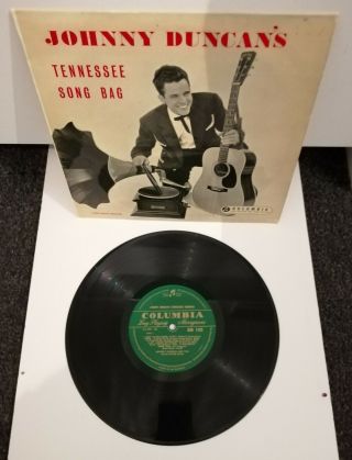 Johnny Duncan - Tennessee Song Bag - Columbia 33s1122 - 10 " Vinyl Lp - Vg,  /vg,
