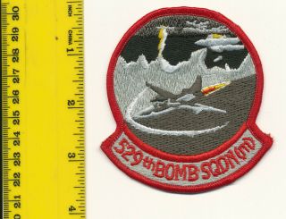 Fighter Squadron Usaf Patch 529 Bs Fb - 111 F - 111 Plattsburgh Afb 2