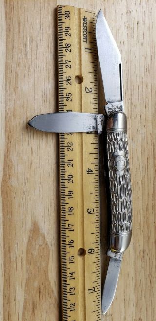 Vintage Imperial Knife/ Imperial Stockman Pocket Knife/ USA Made 2