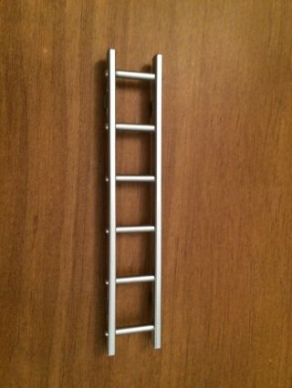 5 " Silver Gray 6 Rung Toy Ladder Replacement Part
