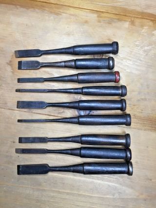 9 Japanese Chisels For Complete Restoration,  940