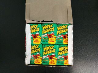 1974 Topps Wacky Packages Series 12 - Complete Box,  48 Packs