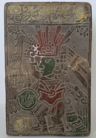 Clay Aztec/Maya/Inca (?) 4 