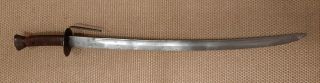 A Rare 18th - 19th Century Qing Dao Saber (chinese Antique Military Sword Jian)