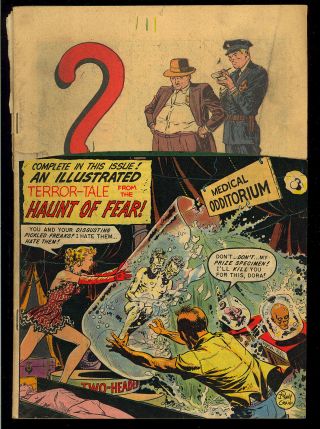 Crime Suspenstories 4 Pre - Code Golden Age Ec Horror Comic 1951 Fr - Pr