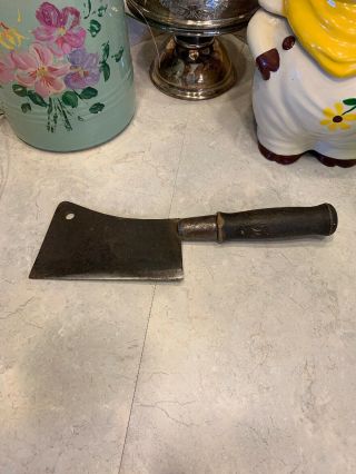 American Knife Co.  Baldswinville Ny Vintage Butcher Meat Cleaver