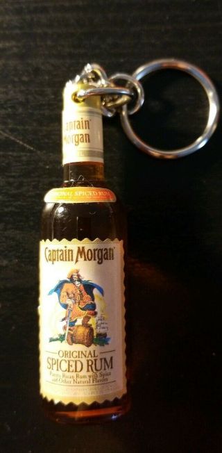 Captain Morgan Spiced Rum Keychain Bottle