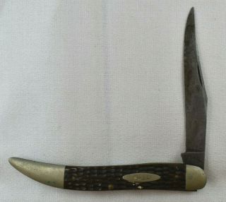 Vintage Case Xx Circle C Knife Single Blade Circa 1920 - 1940 