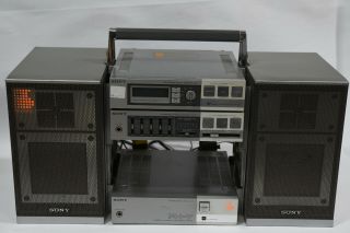 Sony Fh - 7 Portable Stereo (ta - 78,  St - 78s,  Ac - 78) Boom - Box - Vintage