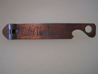 Vintage Pabst Blue Ribbon Bottle / Can Opener B1620 3