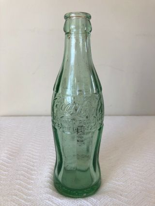 Vintage Coca Cola Bottle,  Springvale,  Me Maine Trademark Dec 25,  1923