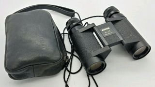 Vintage Zeiss 8x20 Compact Binoculars W/original Case Made In West Germany