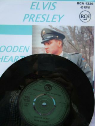 45.  Elvis Presley Wooden Heart Uk.  Demo 7 "