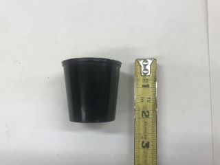 Vintage Maytag Oil & Gas Fuel Mixing Cup Can Rare Black Plastic Collectible Logo