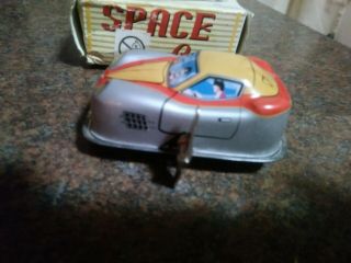 Vintage Tin Space Car Wind - Up That Great India 50s?