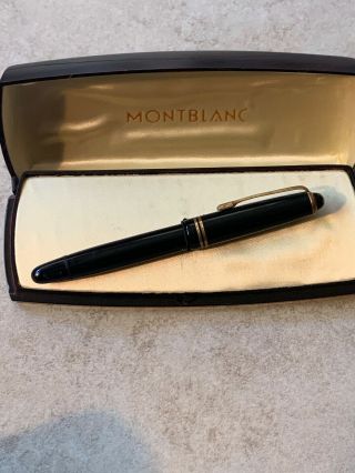 ✒️ Vintage Montblanc 244 G Fountain Pen 14c 585 Gold Nib " Bb "